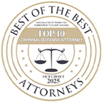 Best of the Best - Top 10 Criminal Defense Attorney 2025